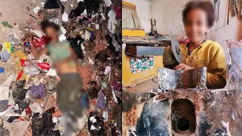 دهسوه ورموه في القمامة.. تفاصيل مأساوية في العثور على جثمان طفل فاقوس