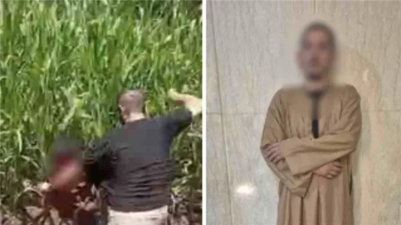 راح لأمه بدون علمي.. تفاصيل ضبط المتهم بالتعدي على نجله في البدرشين 
