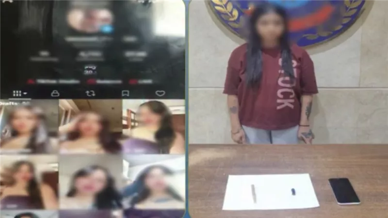 ممنوعات ومقاطع خادشة.. تفاصيل القبض على صانعة محتوى بأكتوبر | فيديو