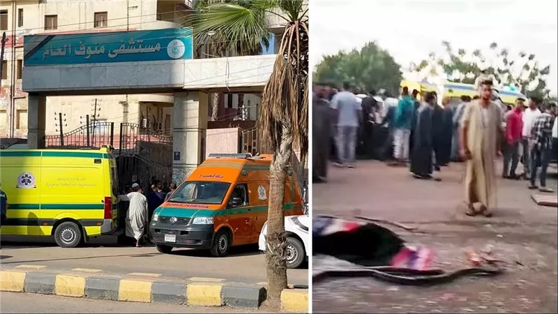 الأم ماتت والبنت بالمستشفى.. مأساة محبوبة وسميحة في حادث ميكروباص المنوفية