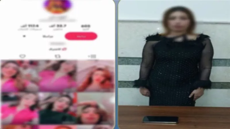  مقاطع خادشة علشان المشاهدات والفلوس.. تفاصيل ضبط صانعة محتوى في جمصة | فيديو