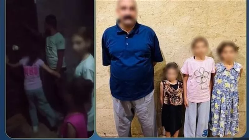  معندوش قلب.. القبض على أب طرد بناته الصغار بالقليوبية | فيديو