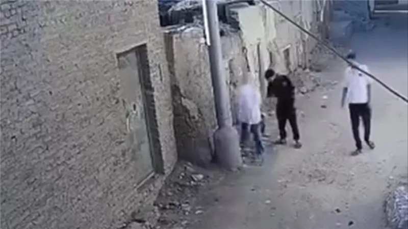 على فين يا كوكو؟.. لقطات صادمة لتحرش شاب بفتاة في الشرقية | فيديو