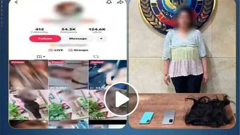 مقاطع خادشة للحياء.. تفاصيل التحقيق مع بلوجر أكتوبر | فيديو