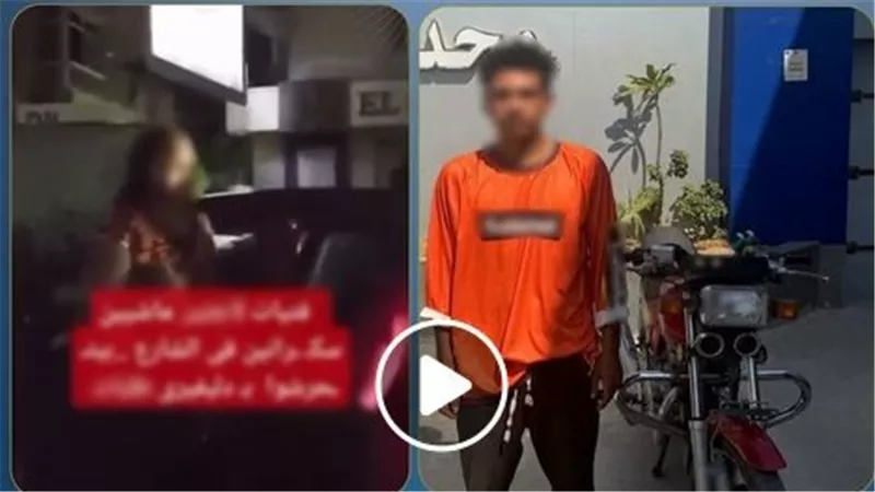 يحملن جنسية إحدى الدول.. تفاصيل مشاجرة عدد من الفتيات وقائد دراجة نارية | فيديو
