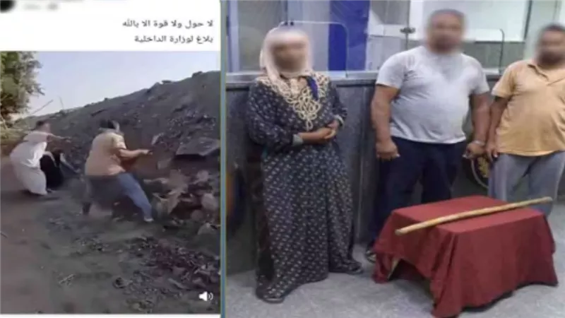  غلطت في أمي.. تفاصيل ضبط شاب تعدى على طليقته بمساعدة شقيقه ووالدته بالقليوبية | فيديو