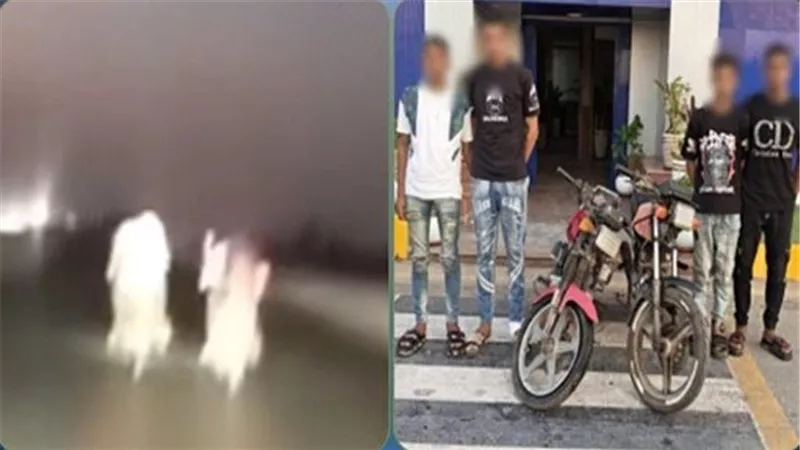 إشارات خادشة وقيادة متهورة.. تفاصيل ضبط 4 طلاب في الشرقية | فيديو