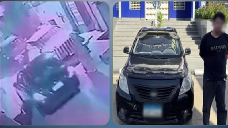 نزلها قبل اللوكيشن.. تفاصيل ضبط المتهم بدهس سيدة بالمطرية | فيديو