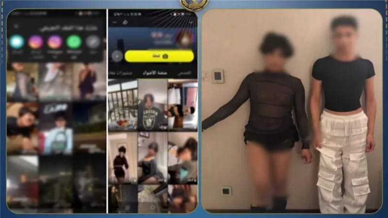  يرتديان ملابس نسائية.. تفاصيل ضبط شابين يحرضان على الفجور بالقاهرة | فيديو