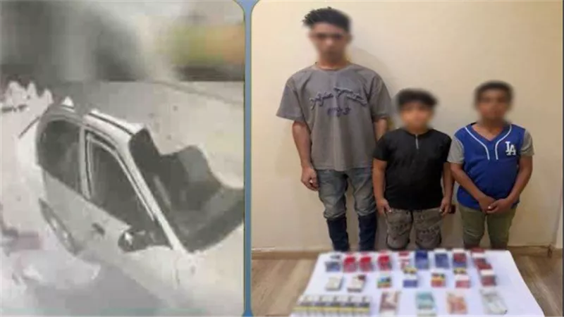  كسرا الباب وهربا.. تفاصيل القبض على طفلين سرقا كشك بالسويس | فيديو