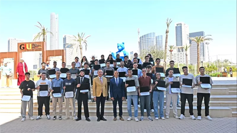 من قلب العاصمة الإدارية الجديدة.. الجامعة الألمانية الدولية تحتفي بأوائل المحافظات وتقدم 38 منحة دراسية كاملة