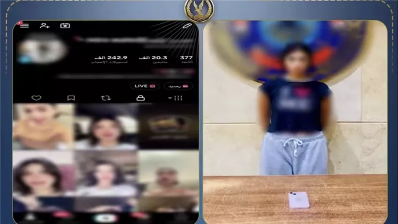 مقاطع خادشة.. تفاصيل القبض على بلوجر بالجيزة | فيديو