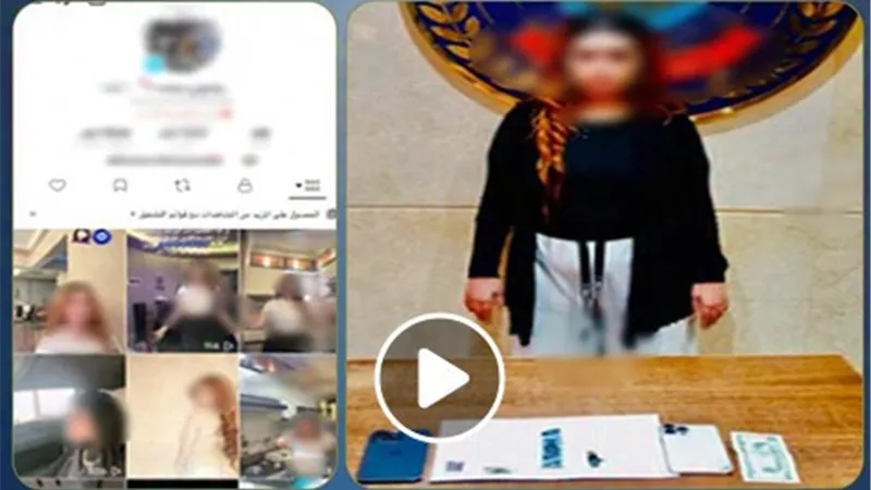 هوس الأرباح ينتهي بالسقوط.. تفاصيل ضبط بلوجر في أكتوبر بتهمة نشر مقاطع خادشة وحيازة ممنوعات | فيديو