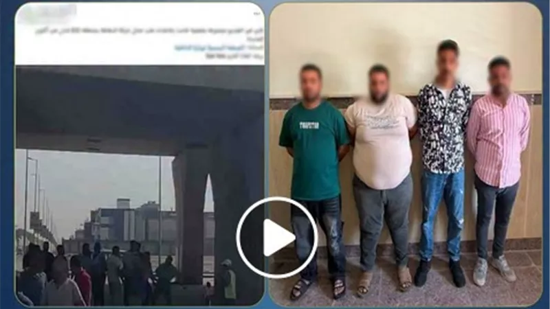 تطاولوا عليهن أثناء عملهن فنشبت المعركة.. كواليس مشاجرة عمال النظافة والسائقين بأكتوبر | فيديو
