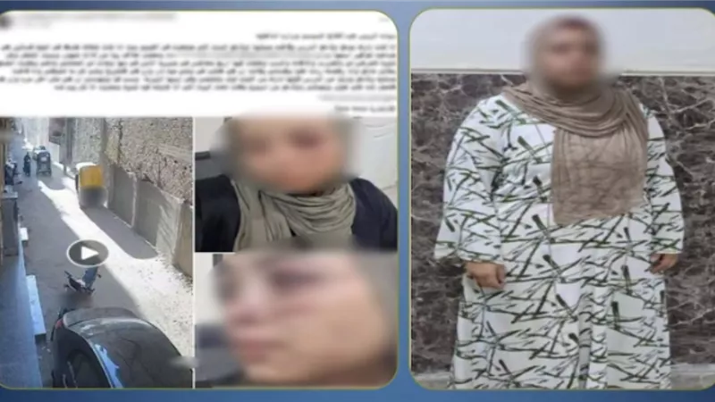 لقطات صادمة.. كواليس التعدي على سيدة أمام محل كوافير بالقليوبية | فيديو