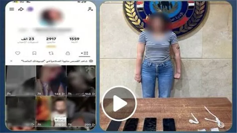 ممنوعات ومقاطع خادشة.. تفاصيل القبض على بلوجر الجيزة | فيديو