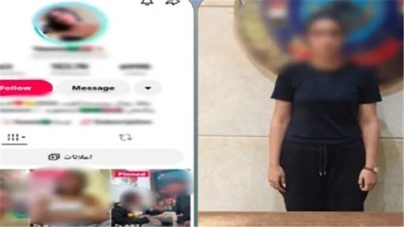 مقاطع خادشة للحياء.. تفاصيل ضبط بلوجر جديدة بالجيزة | فيديو