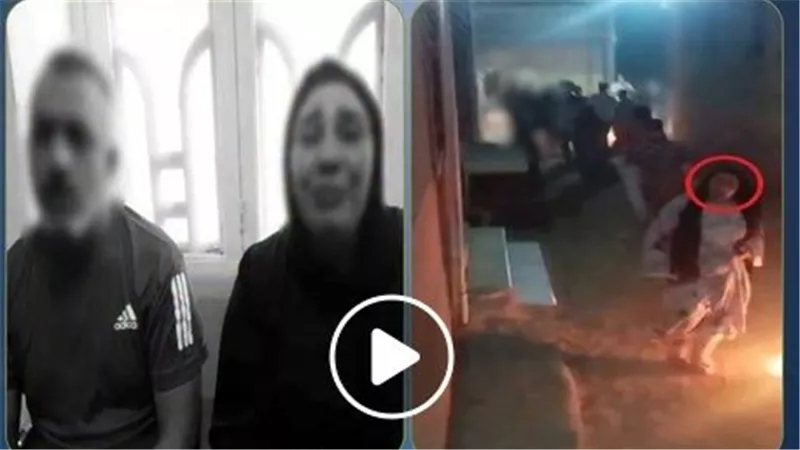 حقيقة ادعاء سيدة وزوجها تعدي ضابط شرطة عليهما بالمنوفية | فيديو