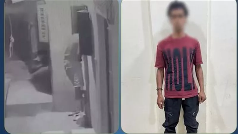 تسلق المواسير وتلصص عليها.. تفاصيل ضبط عامل كشفته سيدة بفيديو خادش في فاقوس | شاهد 
