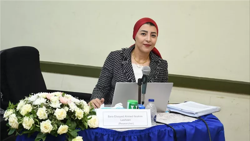 سارة لاشين تحصل على الدكتوراه بتجارة القاهرة في مجال التأمين والعلوم الاكتوارية