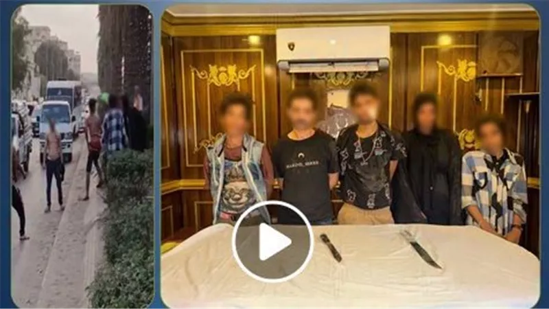 ارتبط بصديقتي وكنت بعاقبه.. تفاصيل ضبط طرفي مشاجرة الهرم | فيديو