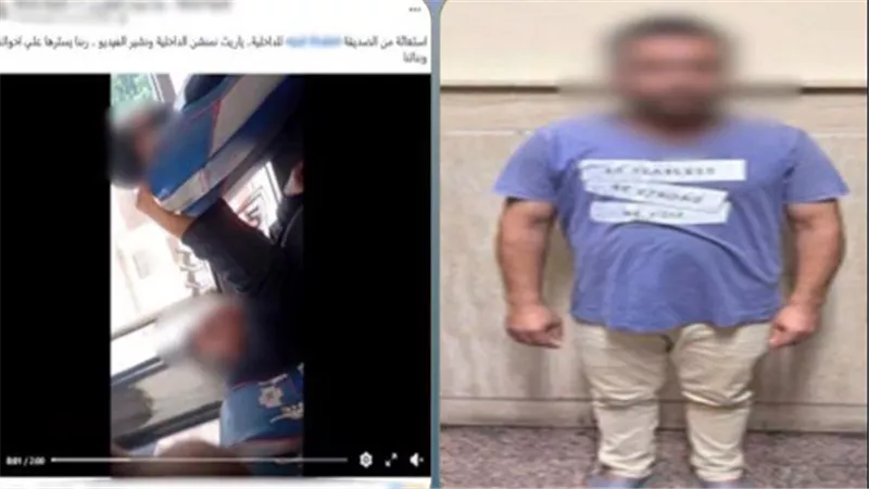 صورته وهو بيعمل حركة خادشة جوه الميني باص.. كواليس فيديو التحرش في باب الشعرية | شاهد
