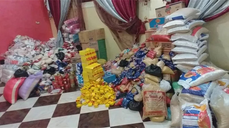 شباب الاقواز بالصف يدشن مبادرة تكفل 1150 أسرة من العمالة الغير منتظمة بالقرية | صور