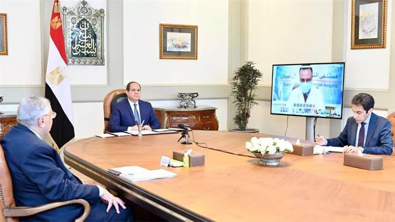 5 تكليفات جديدة من الرئيس السيسي بشأن مكافحة كورونا 