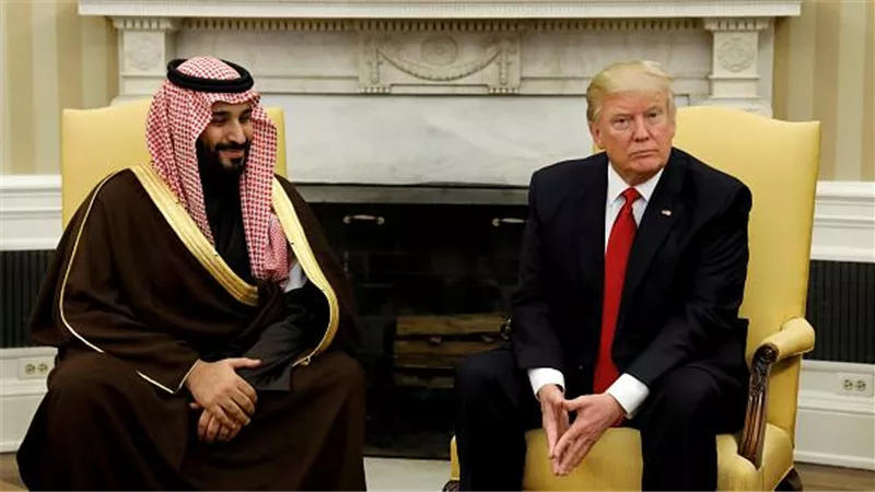  أول تعليق رسمي من السعودية بشأن تهديد ترامب لمحمد بن سلمان 