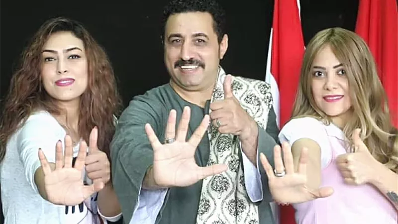 بالفيديو والصور..عبوموى كوميدى يخطف لقب برنس الجيل من منى يوسف 