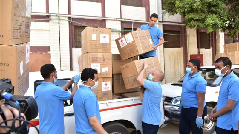 عاجل.. للمرة الثانية الصين ترد الجميل لمصر وترسل 4 طن من المستلزمات الطبية والوقائية | صور
