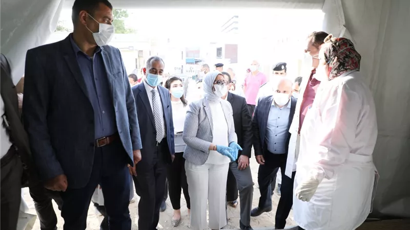 الأطباء لوزيرة الصحة: حريصون على حماية الوطن والتصدي للفيروس للعبور من تلك المحنة | صور