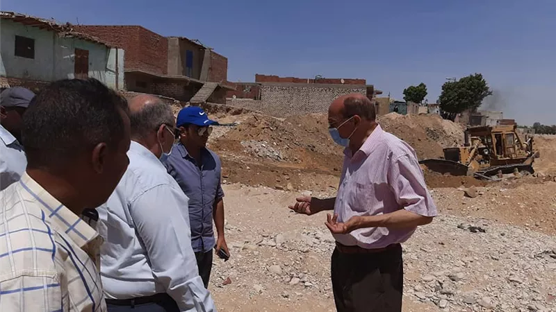 رى الجيزة تبدأ فى تأهيل مخرات السيول بالديسمى والاقواز والودى وأطفيح وتنتهى منها فى نوفمبر | صور