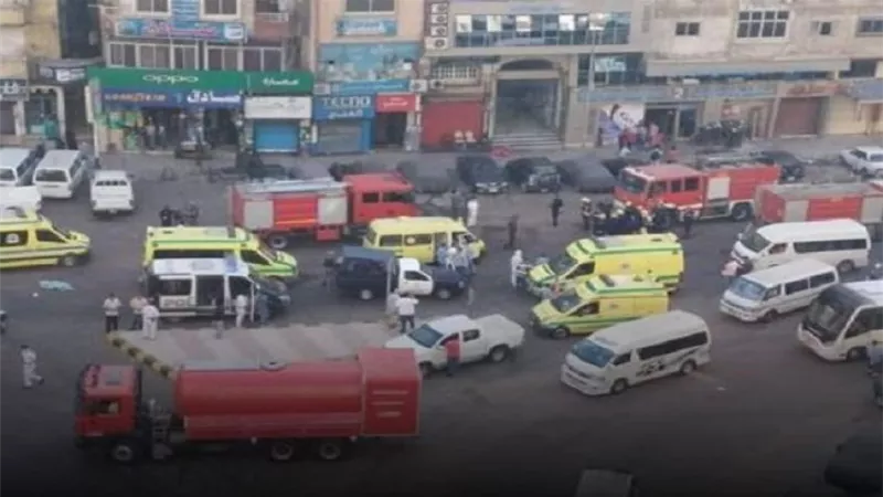 عاجل.. تفاصيل مصرع 7 مصابين بكورونا في حريق مستشفى خاص بالإسكندرية 