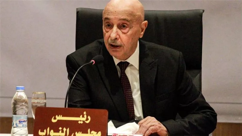 عقيلة صالح: الشعب الليبي يطلب رسمياً من مصر التدخل العسكري في هذه الحالة