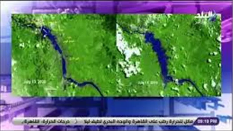أستاذ موارد مائية يكشف أسباب ظهور تجمعات مائية خلف سد إثيوبيا | فيديو