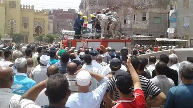 جنازة مهيبة لشهيد بئر العبد في مسقط رأسه بالدقهلية