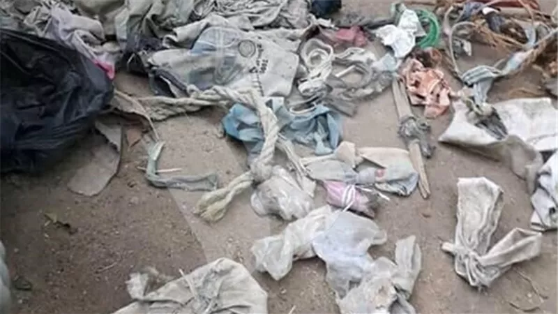 مفاجأة جديدة في العثور على أعمال سفلية وسحر أسود بحملة تطهير المقابر بسوهاج