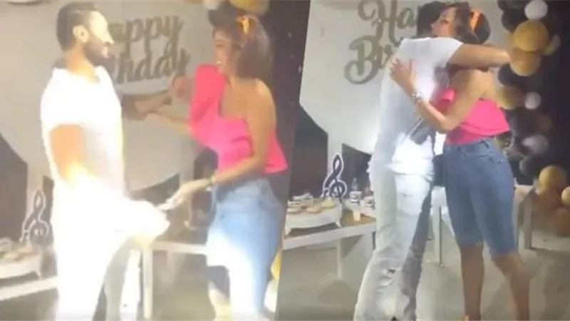  زوجة تامر حسني تفاجئه بهدية ضخمة في عيد ميلاده | فيديو 