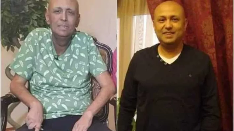 في أول ظهور بعد إصابته بسرطان البلعوم.. ما الذي أبكى الفنان جمال يوسف على الهواء | فيديو