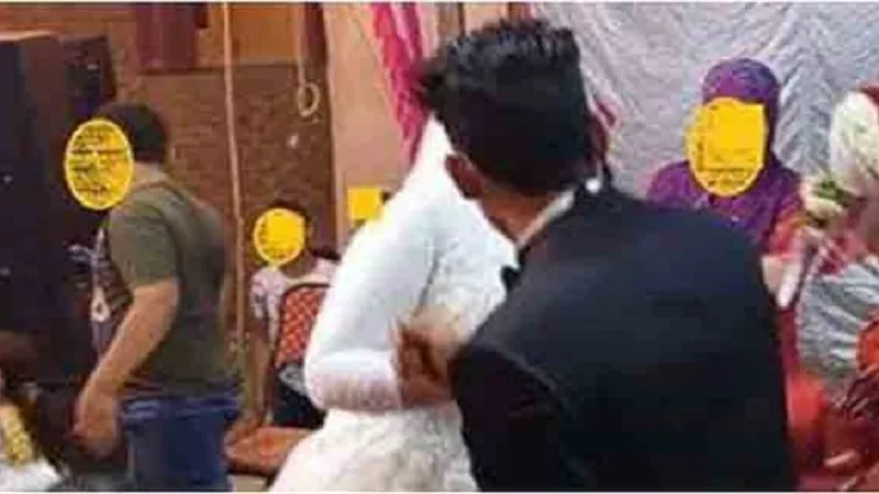 تفاصيل ولا في الخيال ..فرح بعزبة في الدقهلية يتحول إلى حفلة زومبي | صور