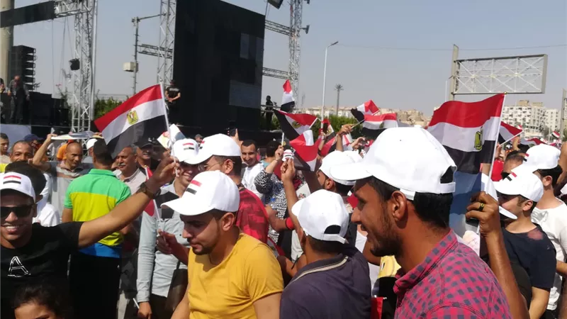 محمد فؤاد وحكيم وهشام عباس يحيون احتفالات أكتوبر بالمنصة | فيديو