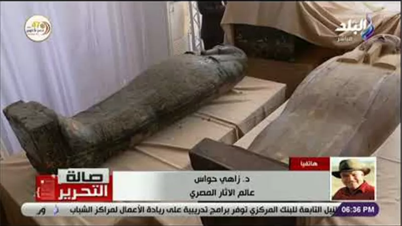 زاهي حواس: أتوقع اكتشاف آلاف التوابيت داخل آبار سقارة قريباً | فيديو