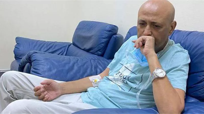 رد فعل الفنان جمال يوسف بعد شفائه من سرطان البلعوم | فيديو وصور 