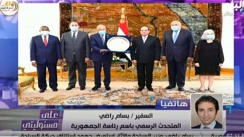 متحدث الرئاسة: السيسي يهدي درع العمل التنموي العربي إلى الشعب المصري | فيديو