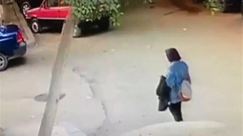 أول فيديو للحظة سحل فتاة المعادي