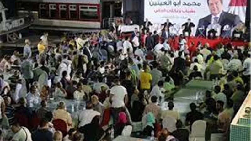قبل بدء الصمت الانتخابي.. ابوالعينين يوجه رسالة لأهالي الجيزة والدقي والعجوزة