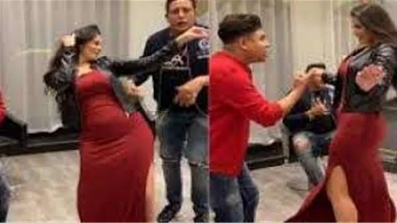 انتي معلمة.. لورديانا ترقص مع عمر كمال وحمو بيكا فى فيديو مثير | شاهد