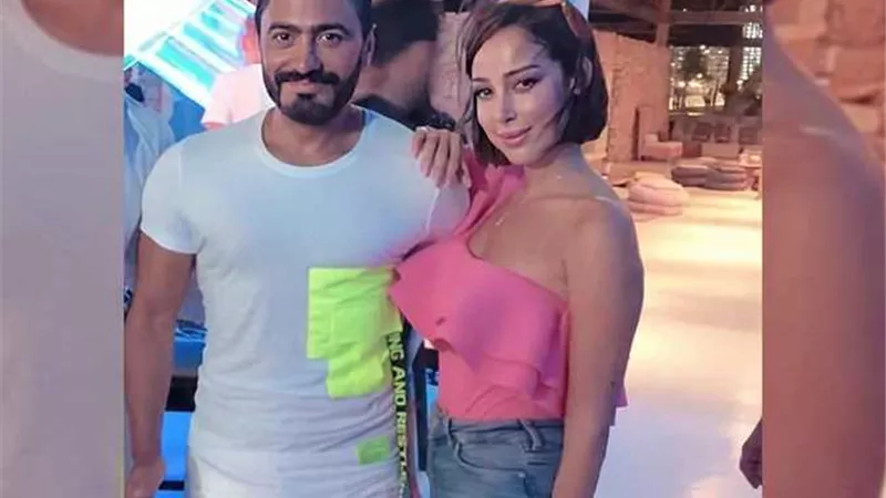 طلاق تامر حسني وبسمة بوسيل .. ورد فعل صادم من زوجته على معجبيه