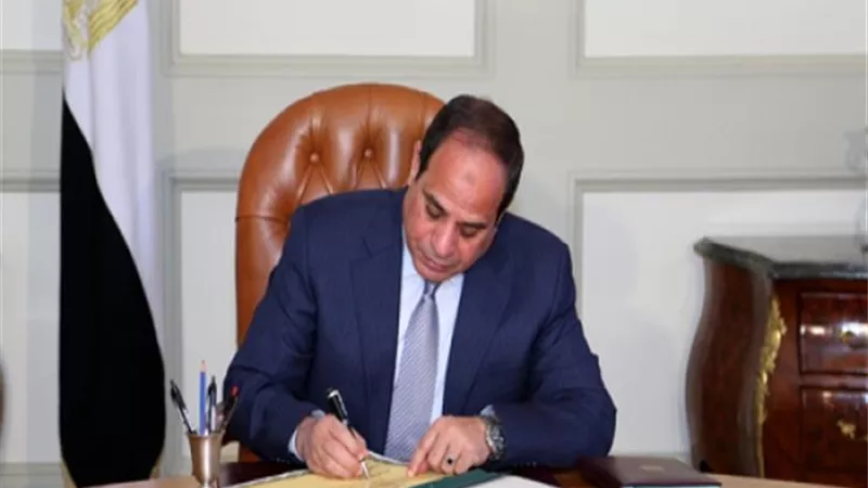 الرئيس السيسي يصدر 5 قرارات جمهورية جديدة
